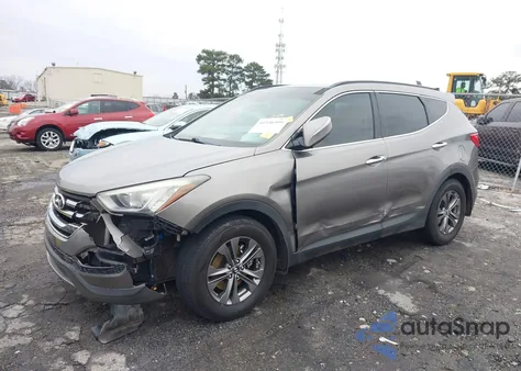 2014 Hyundai Santa Fe Sport 2.4L from USA, damaged, VIN 5XYZU3LB0EG179944